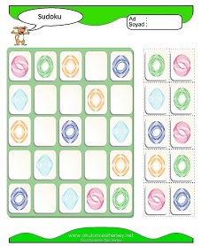 Sudoku Çocuk Bulmacaları